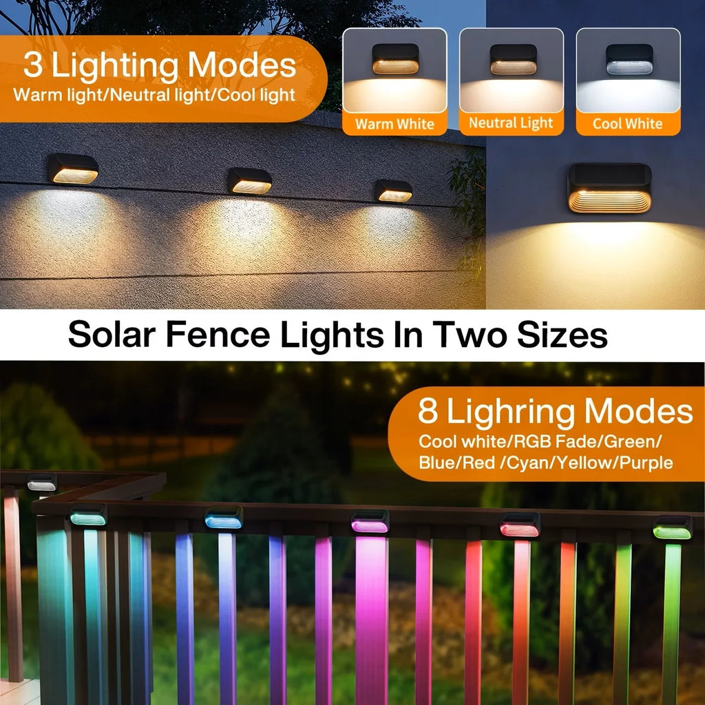 Solar Wall Lamp, Fence Lights