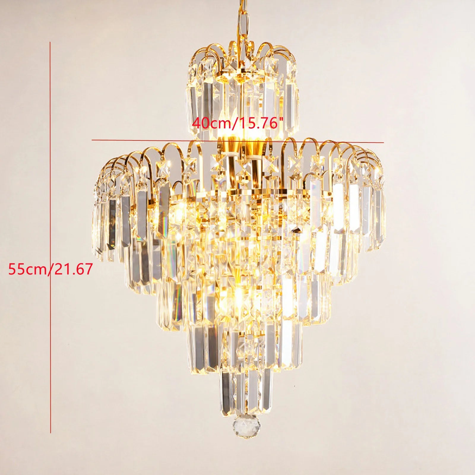 Crystal Chandelier Pendant Light