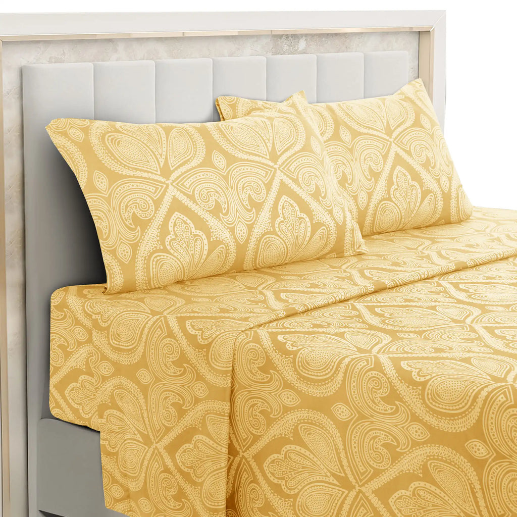 4-Piece Bed Sheet Set – Soft Brushed Microfiber Sheets