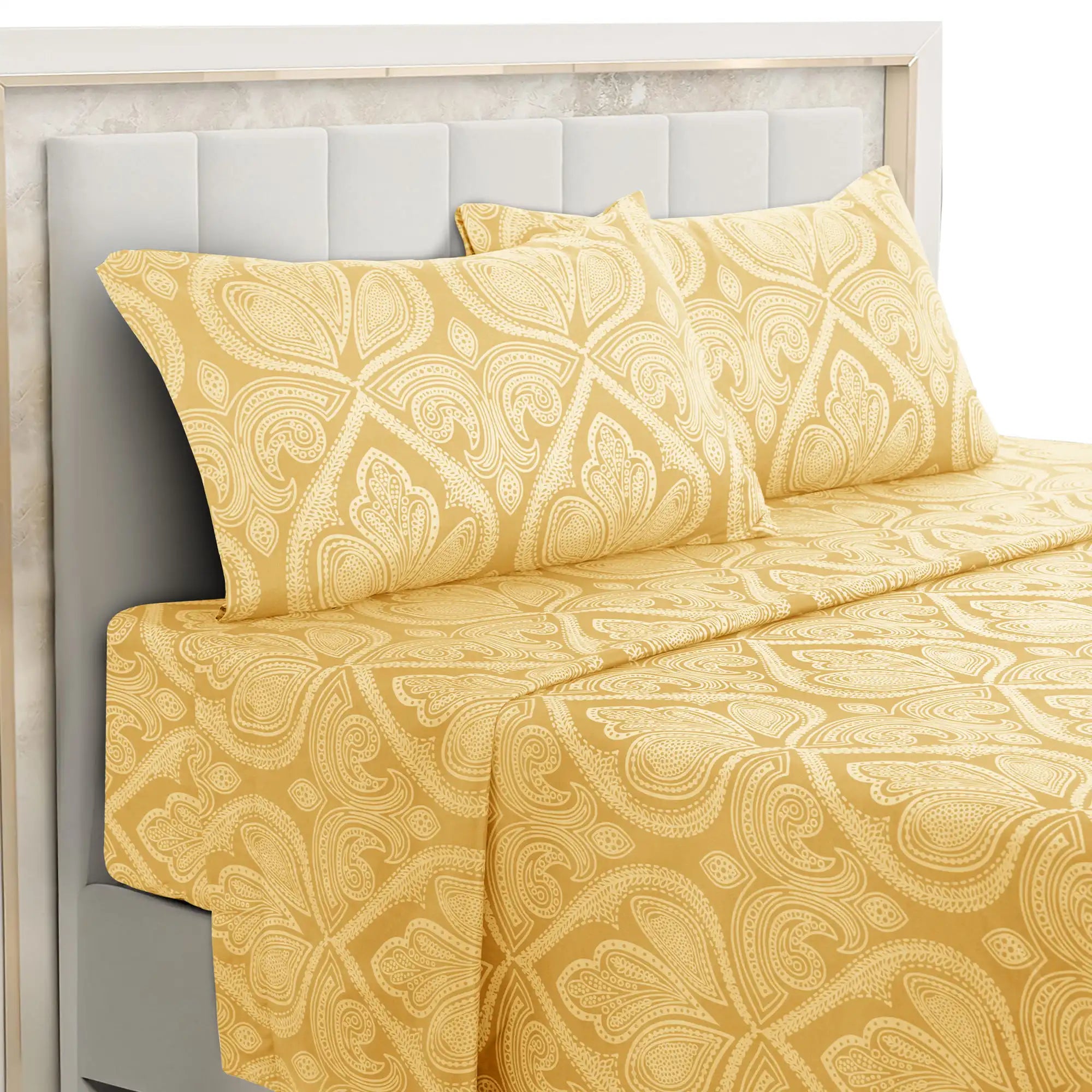 4-Piece Bed Sheet Set – Soft Brushed Microfiber Sheets