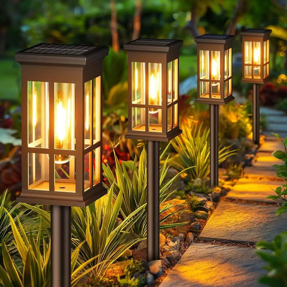 Outdoor waterproof/auto-on Solar Lamp