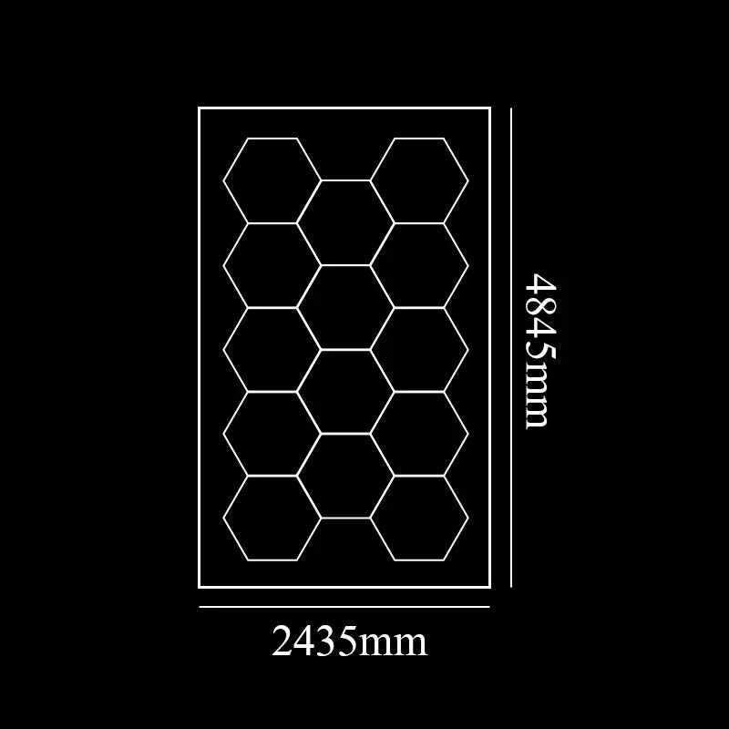 Honeycomb Hex Light LED ceiling light