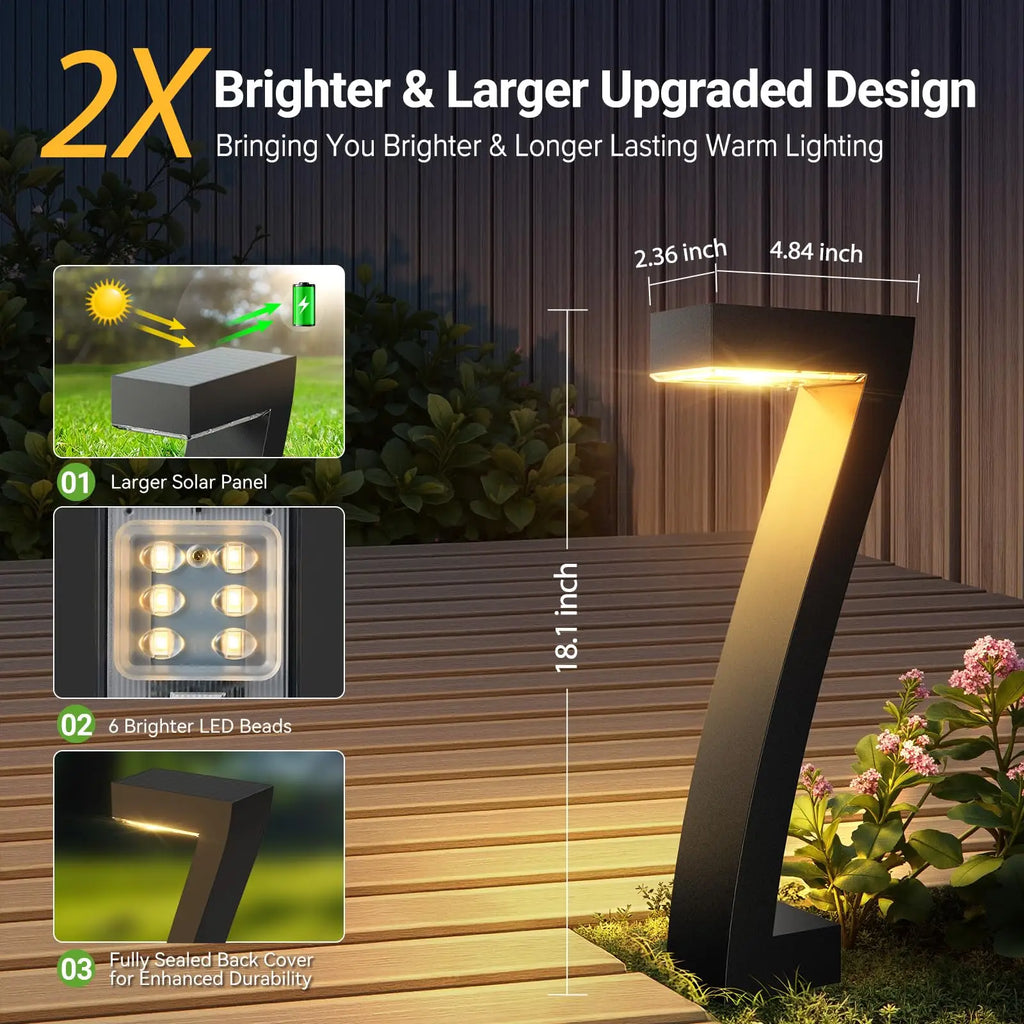 LED Solar Pathway Lights
