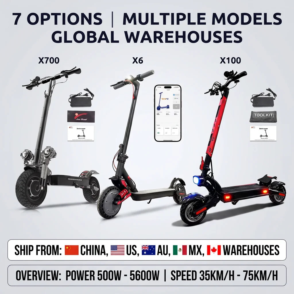 Electric kick scooter, fat tire, Waterproof