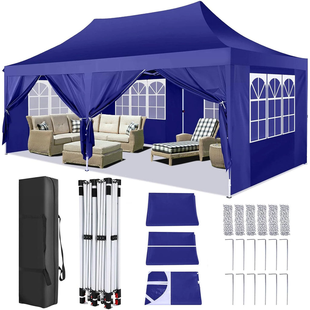 10x20ft Pop Up Canopy Gazebo Tent