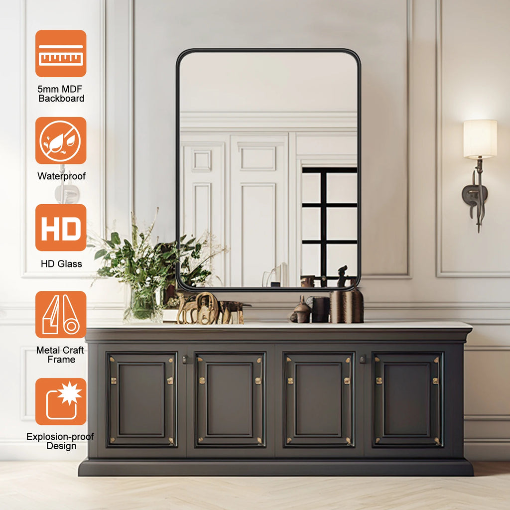 Framed  Mirror for Wall