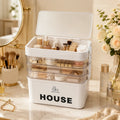 Large-Capacity Multi-Tier Stackable Storage Box