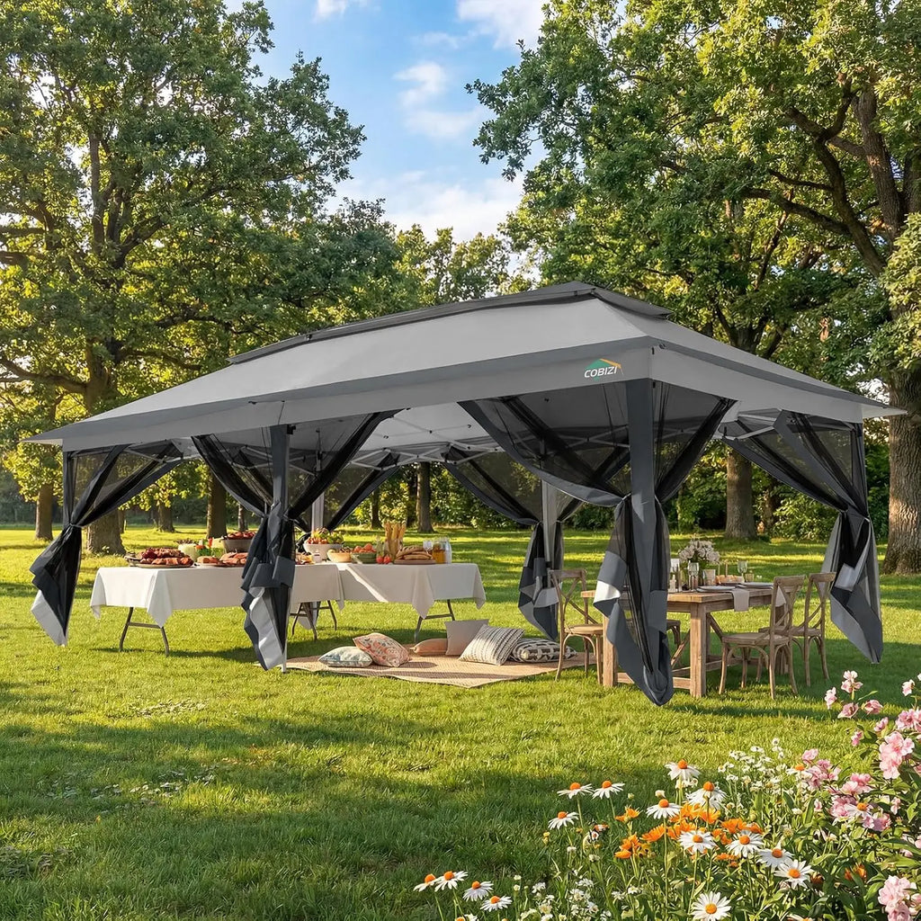 12x20ft Pop Up Canopy Pavilion