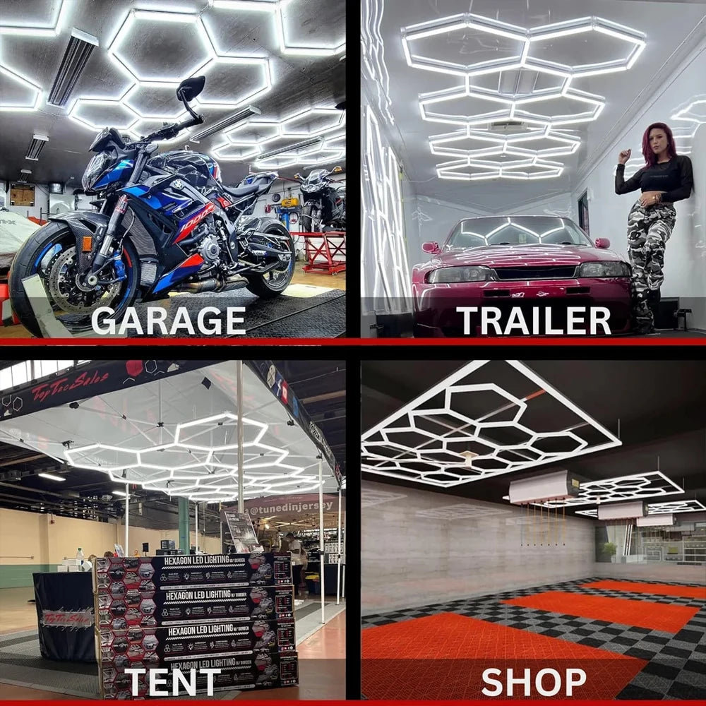 Honeycomb Hex Light LED ceiling light