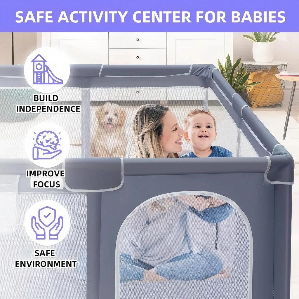 Playpen, Extra Large for Indoor & Outdoor Use