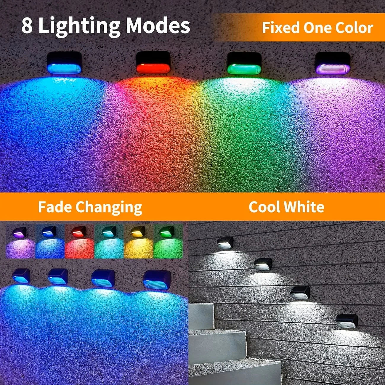 Solar Wall Lamp, Fence Lights