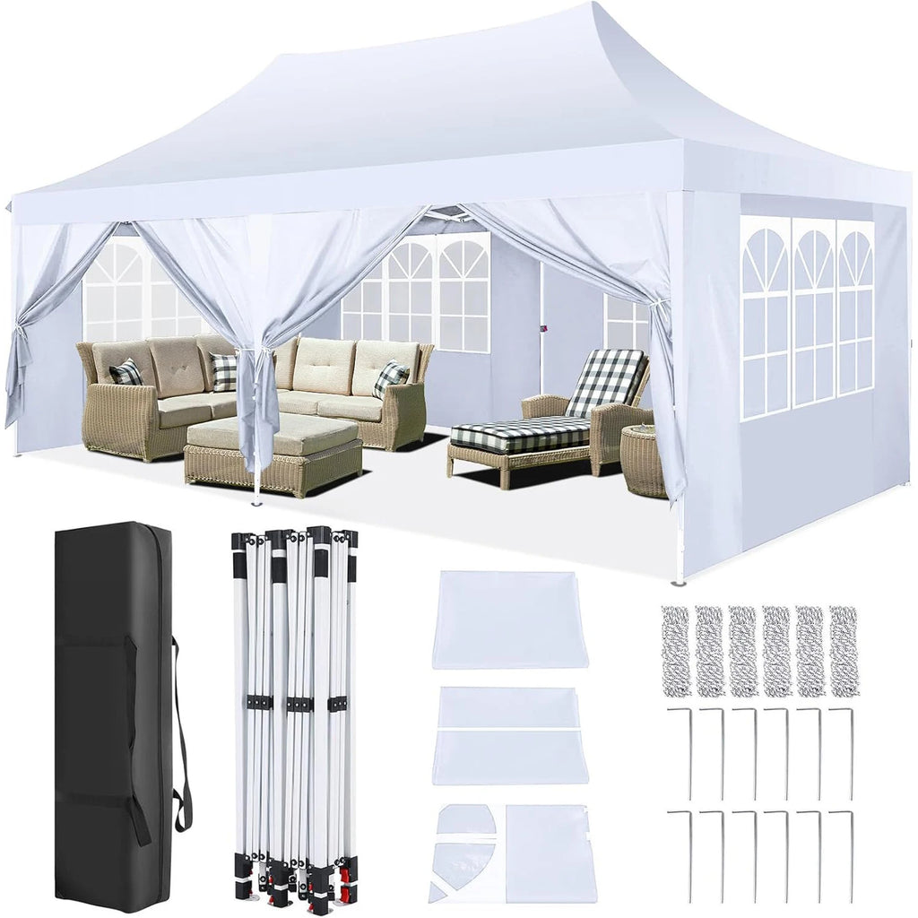 10x20ft Pop Up Canopy Gazebo Tent