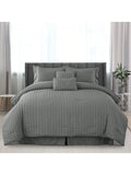 10 Piece Comforter Set, Bed in a Bag, down alternative