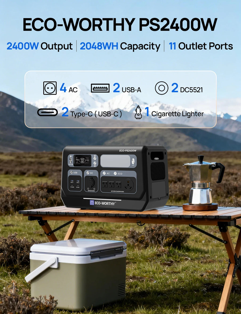 2400W Power Station