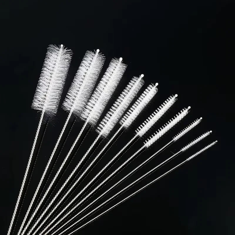 10pc. multiple diameter Reusable Straw Cleaning Brush