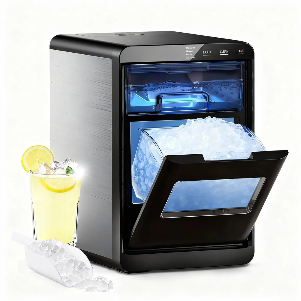 Nugget Countertop Ice Maker 44bs/24h Self-Cleaning