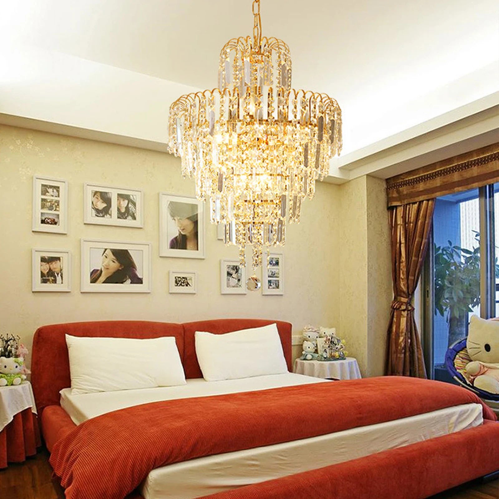 Crystal Chandelier Pendant Light