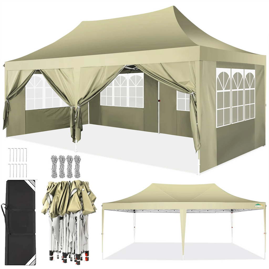 10x20ft Pop Up Canopy Gazebo Tent