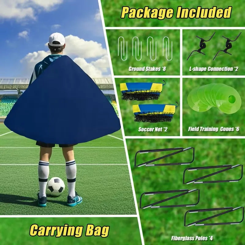 4'x 3' Portable Soccer Goals