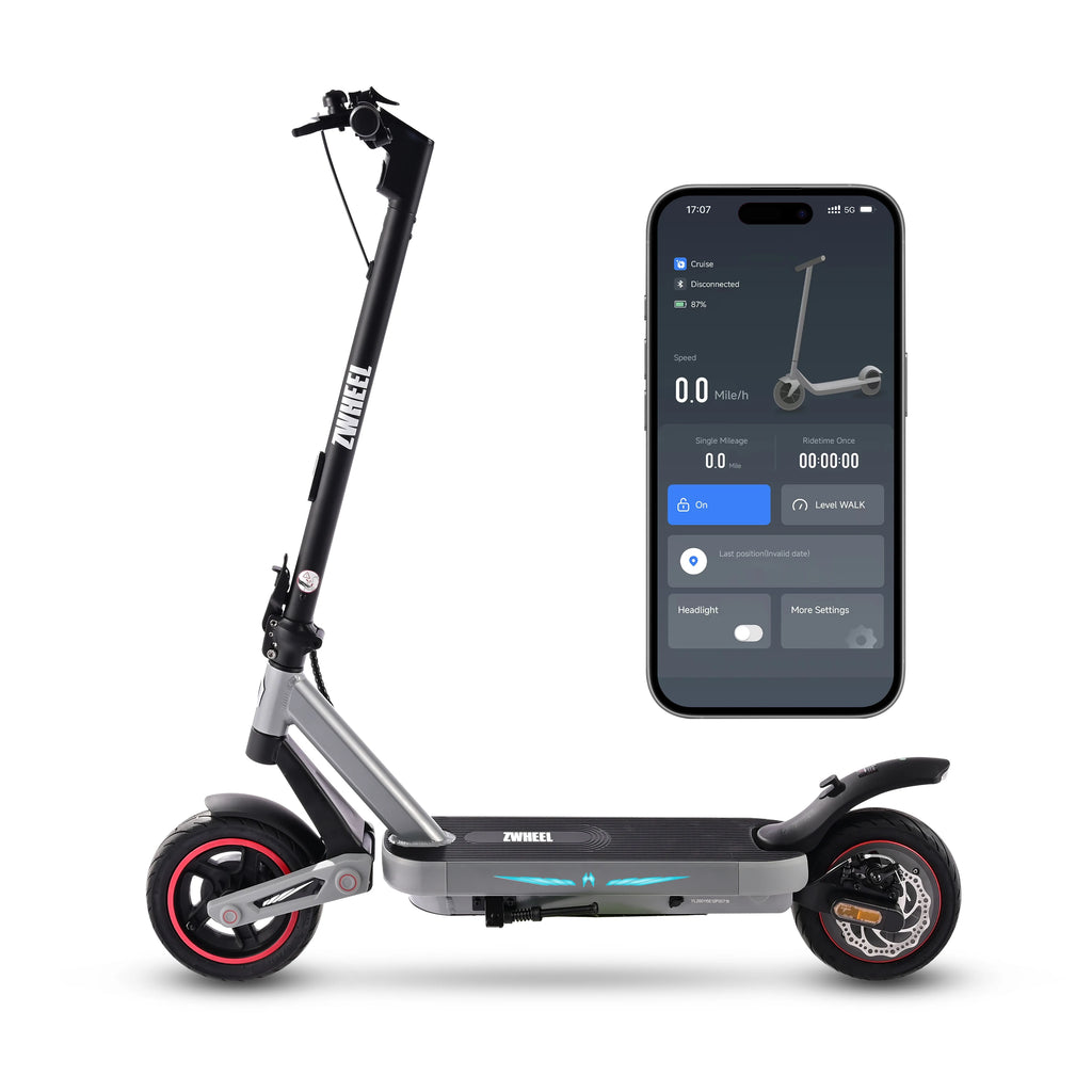 Electric Scooter with All-Terrain Tires