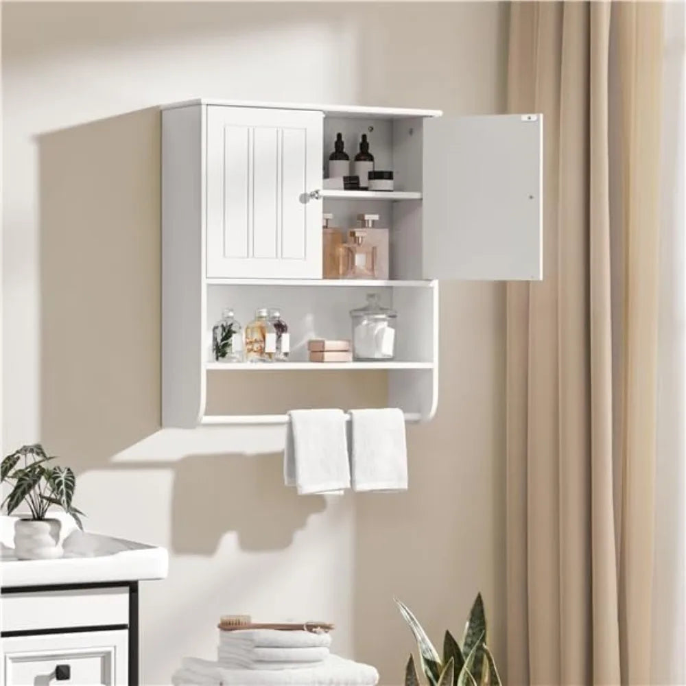 Bathroom/Kitchen Wall Cabinet with 2 Doors