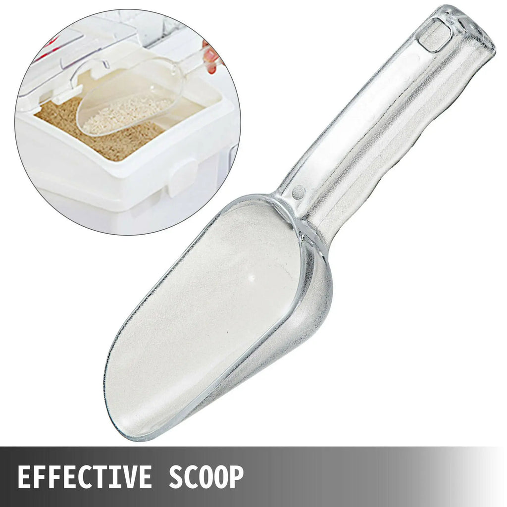 Dry Ingredient Dustproof Storage Bin w/Scoop/Caster
