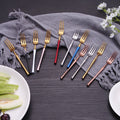Gold Stainless steel Dinnerware