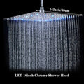 Chrome LED Light Bathroom Shower Head