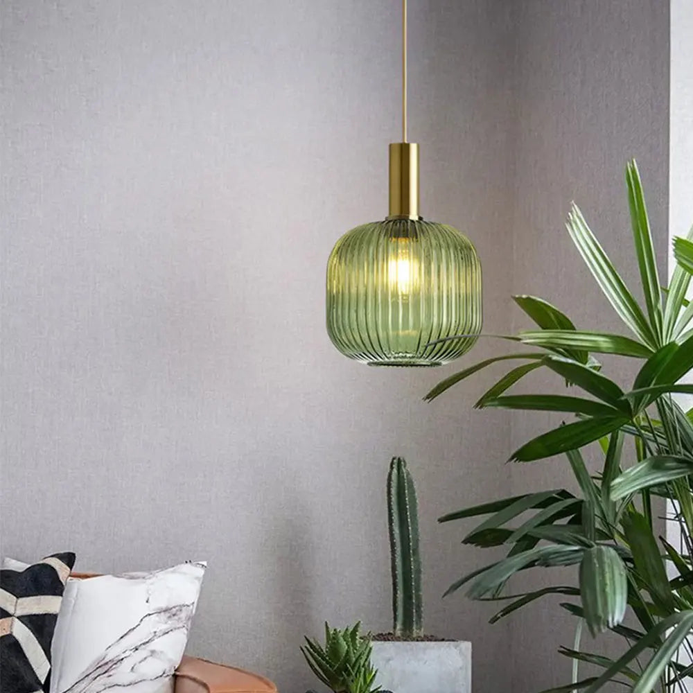 Glass pendant lights, LED