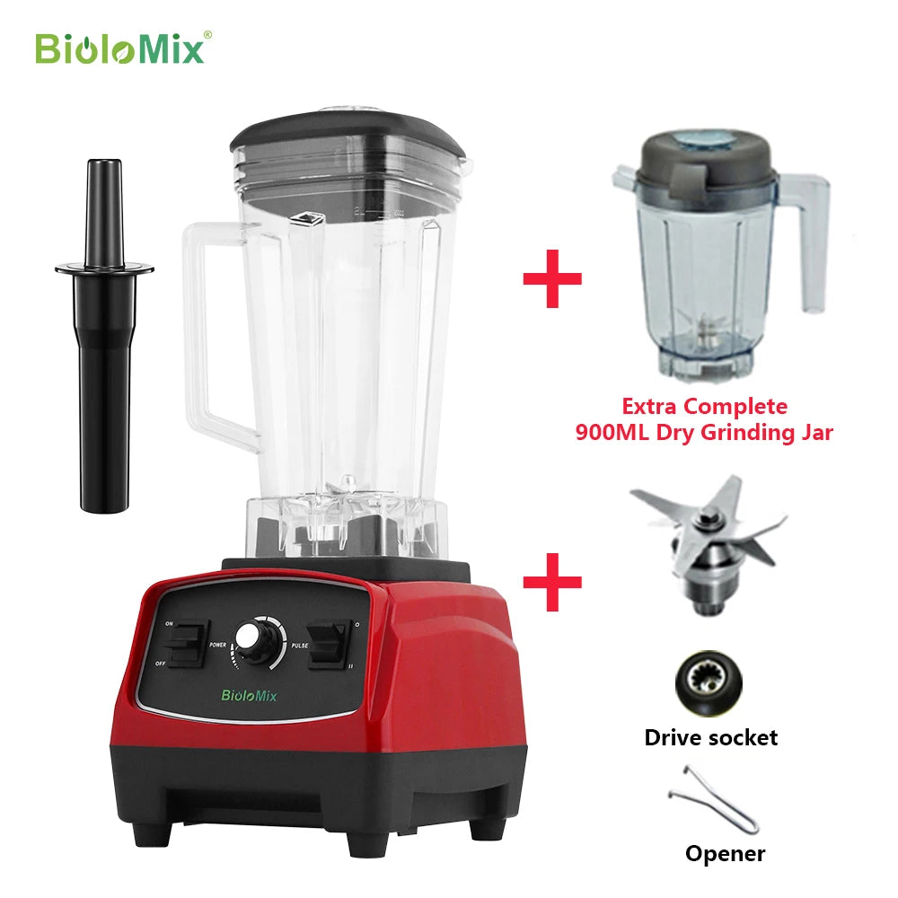 3HP 2200W Heavy Duty Blender And Food Processor