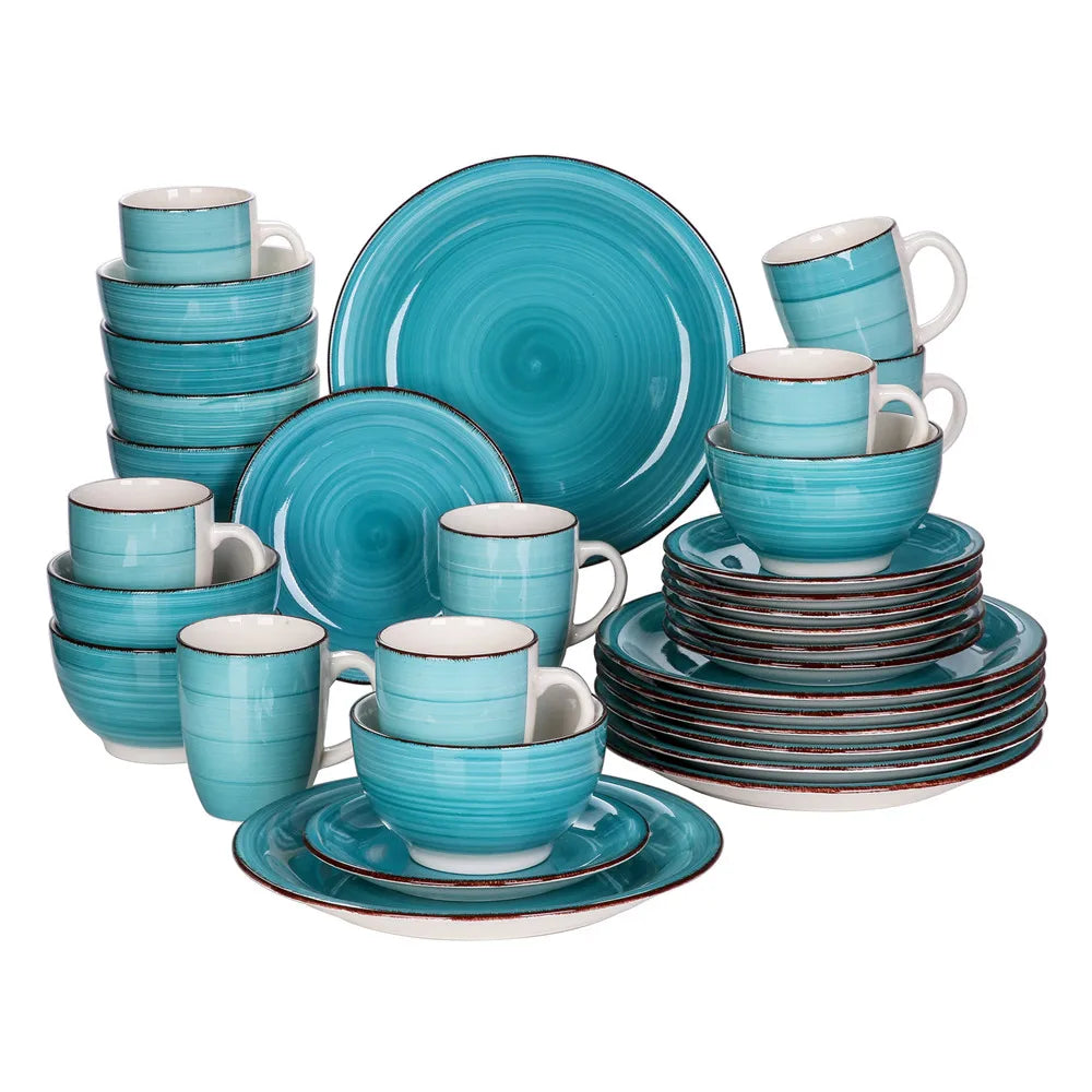 16/32Pc. Porcelain Dinnerware Set