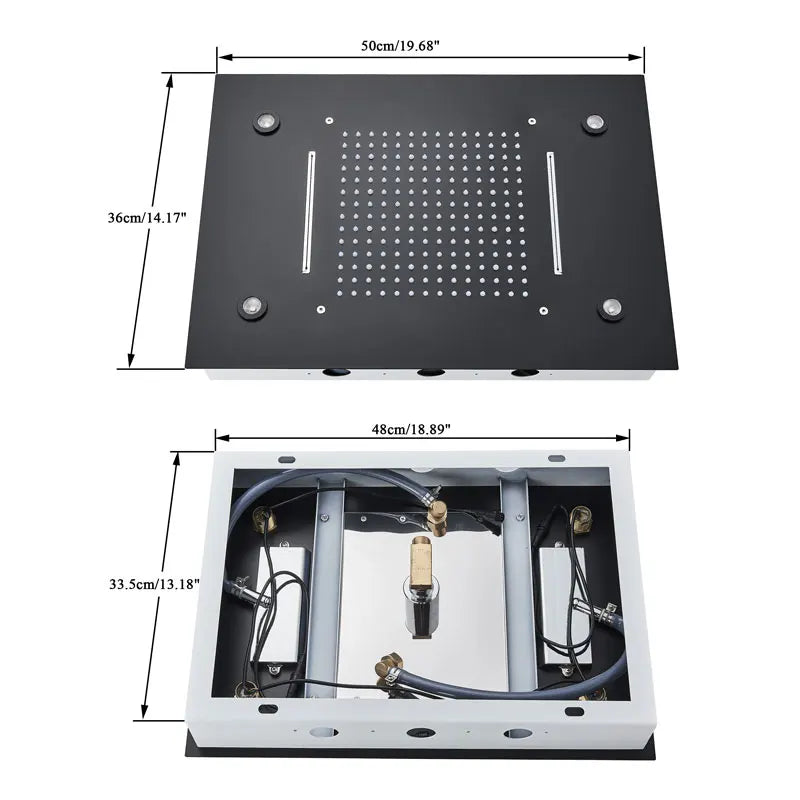 Multi-color  Bathroom Shower LED