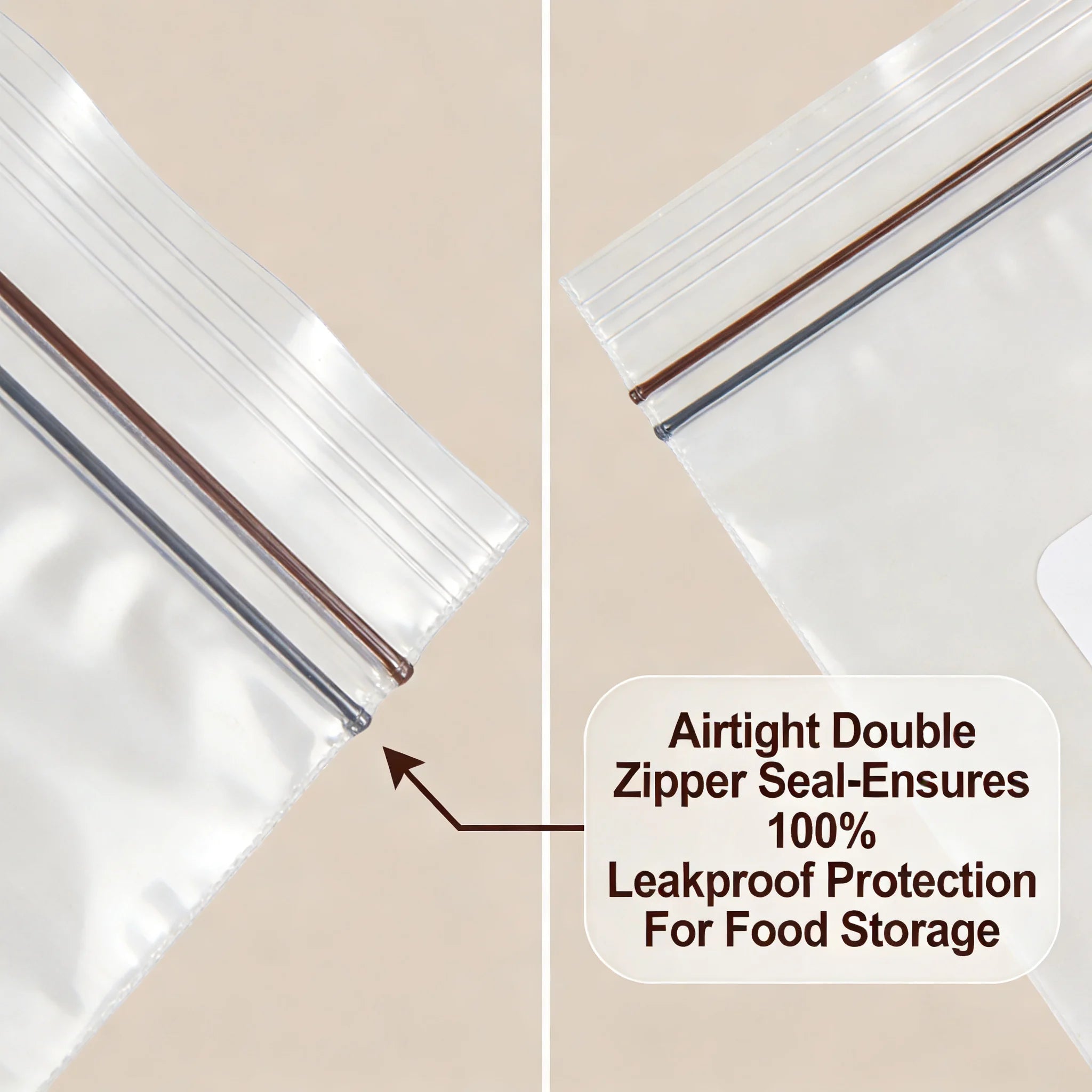 Leak Proof/Airtight Reusable Storage Bags
