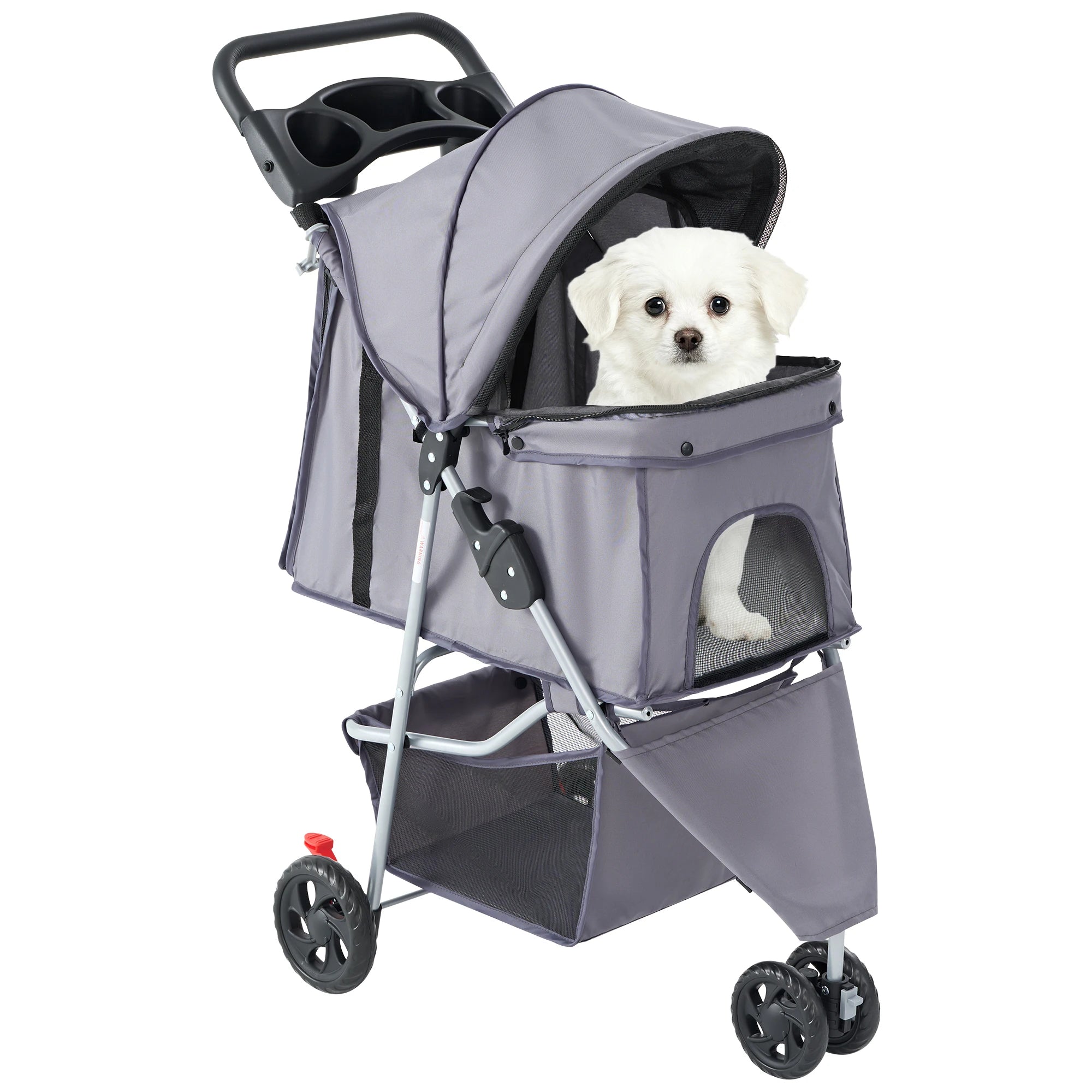 3 Wheeled Foldable Pet Stroller
