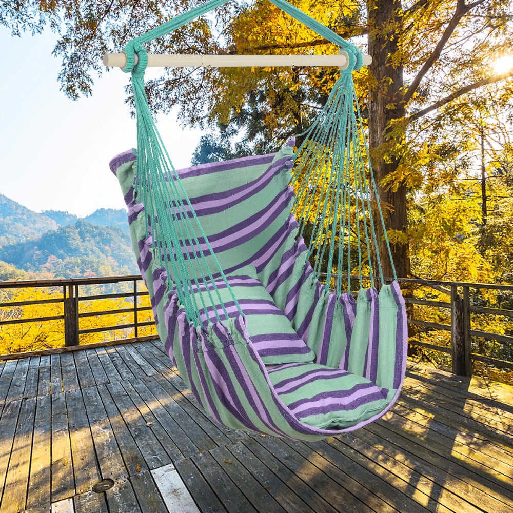 Outdoor Hanging Rope Chair