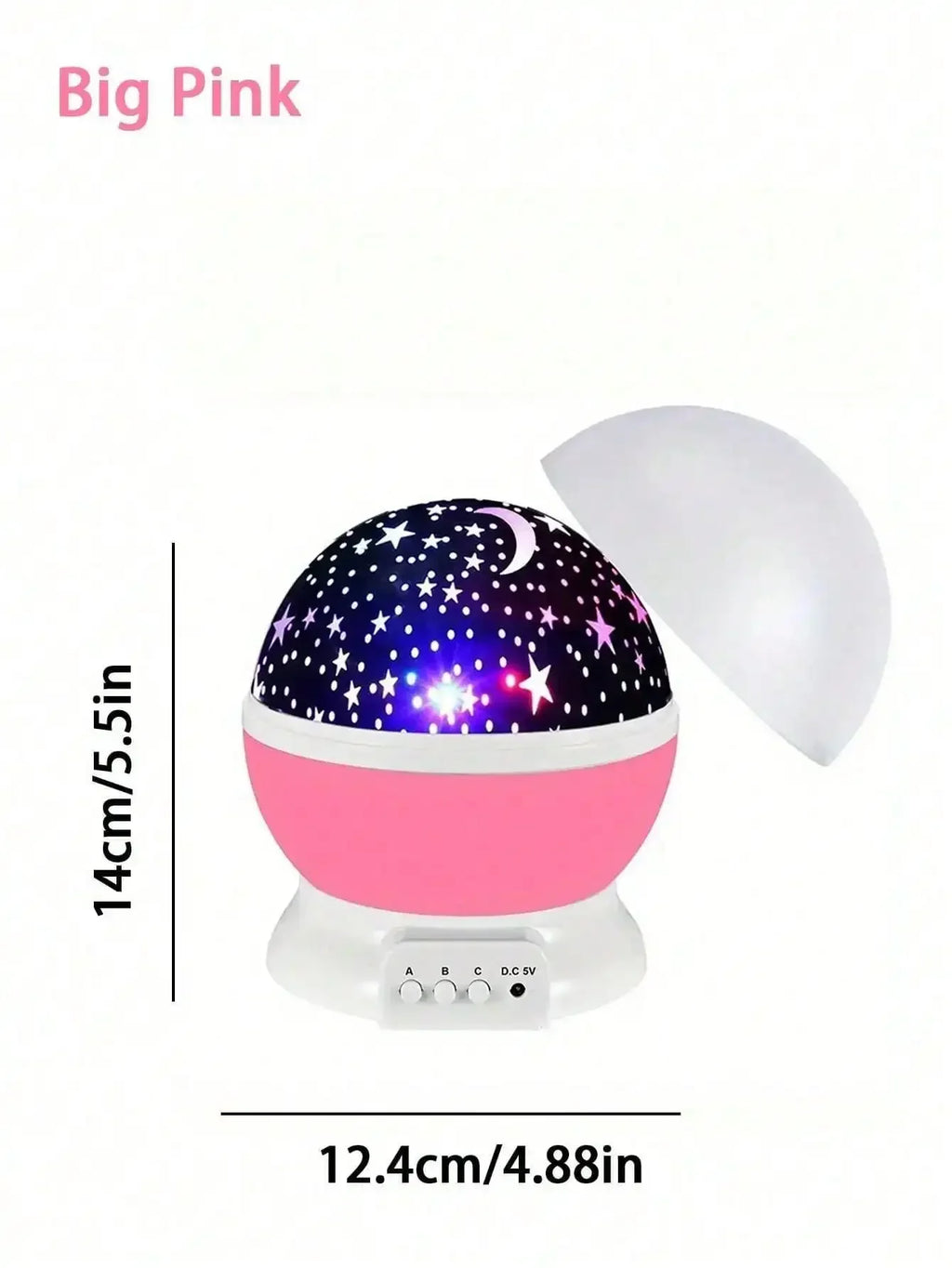 360° Rotating LED Projection Lamp