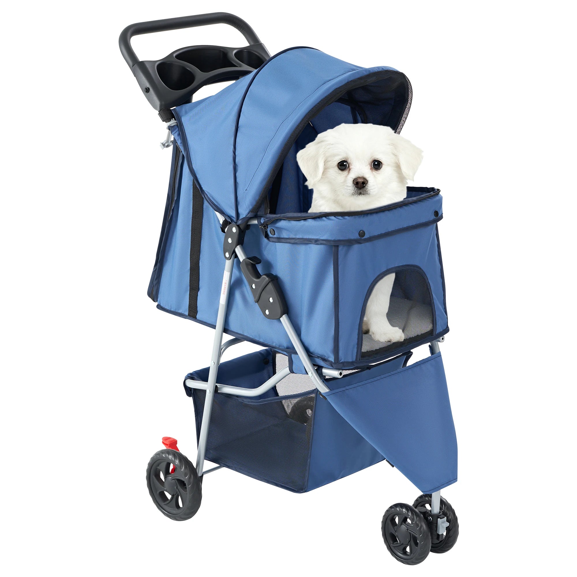 3 Wheeled Foldable Pet Stroller