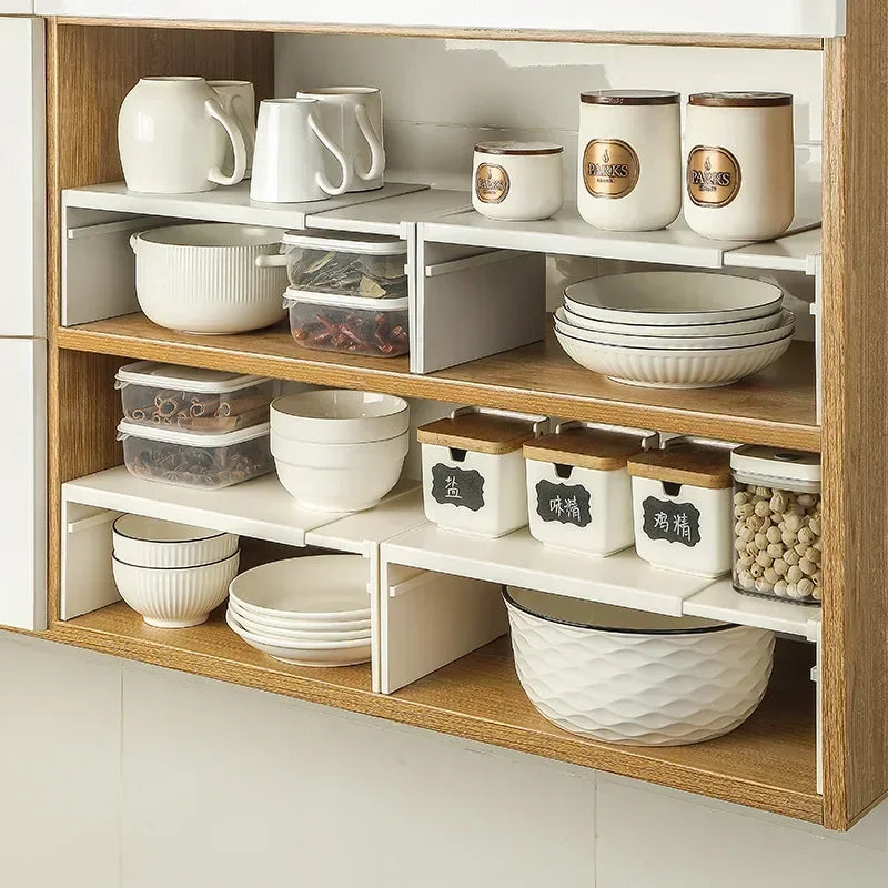 Retractable Cabinet Shelf/Spice Rack/Dish shelf