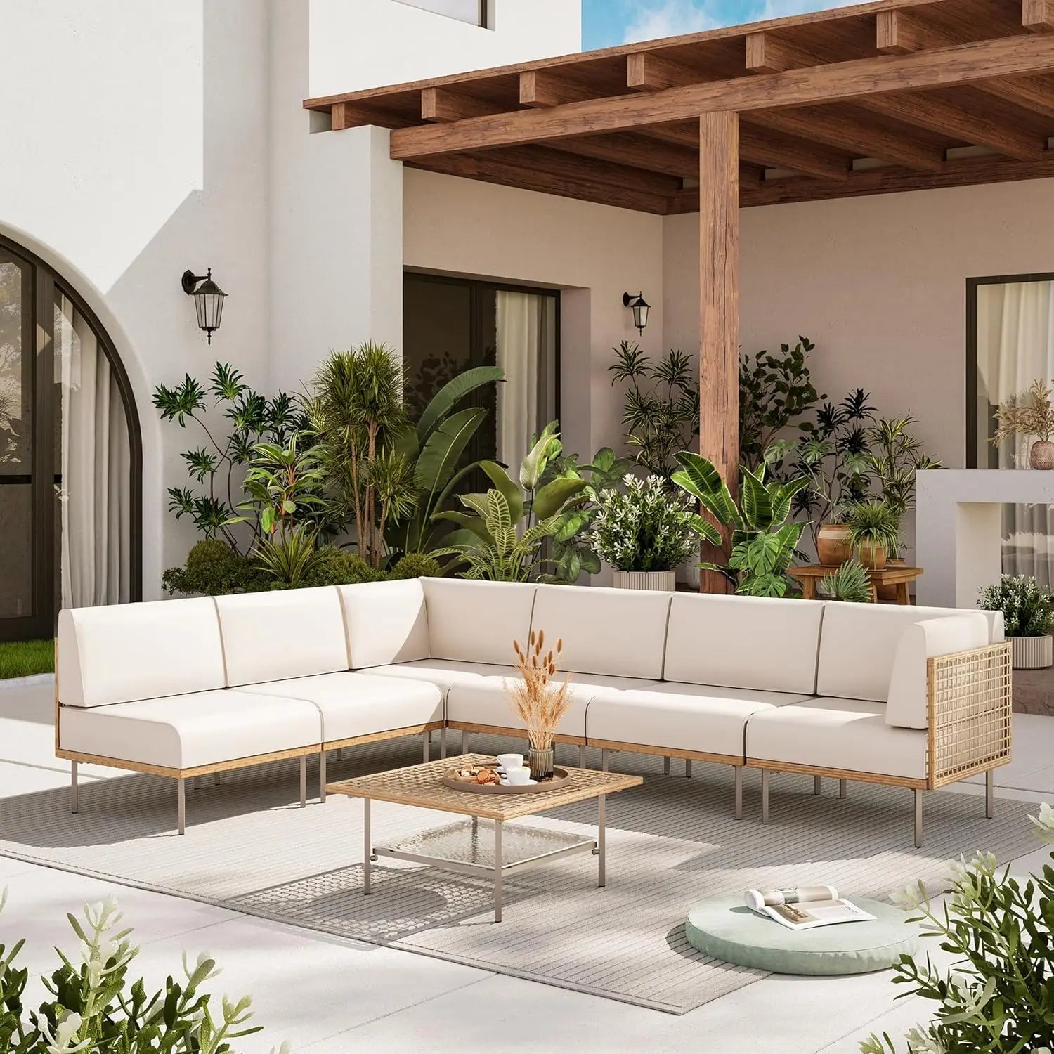 7-Piece Outdoor Patio Furniture Set