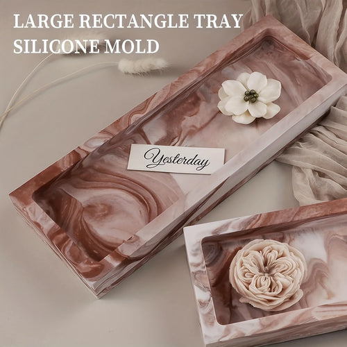 12.3-inch Large Silicone Tray With Edge
