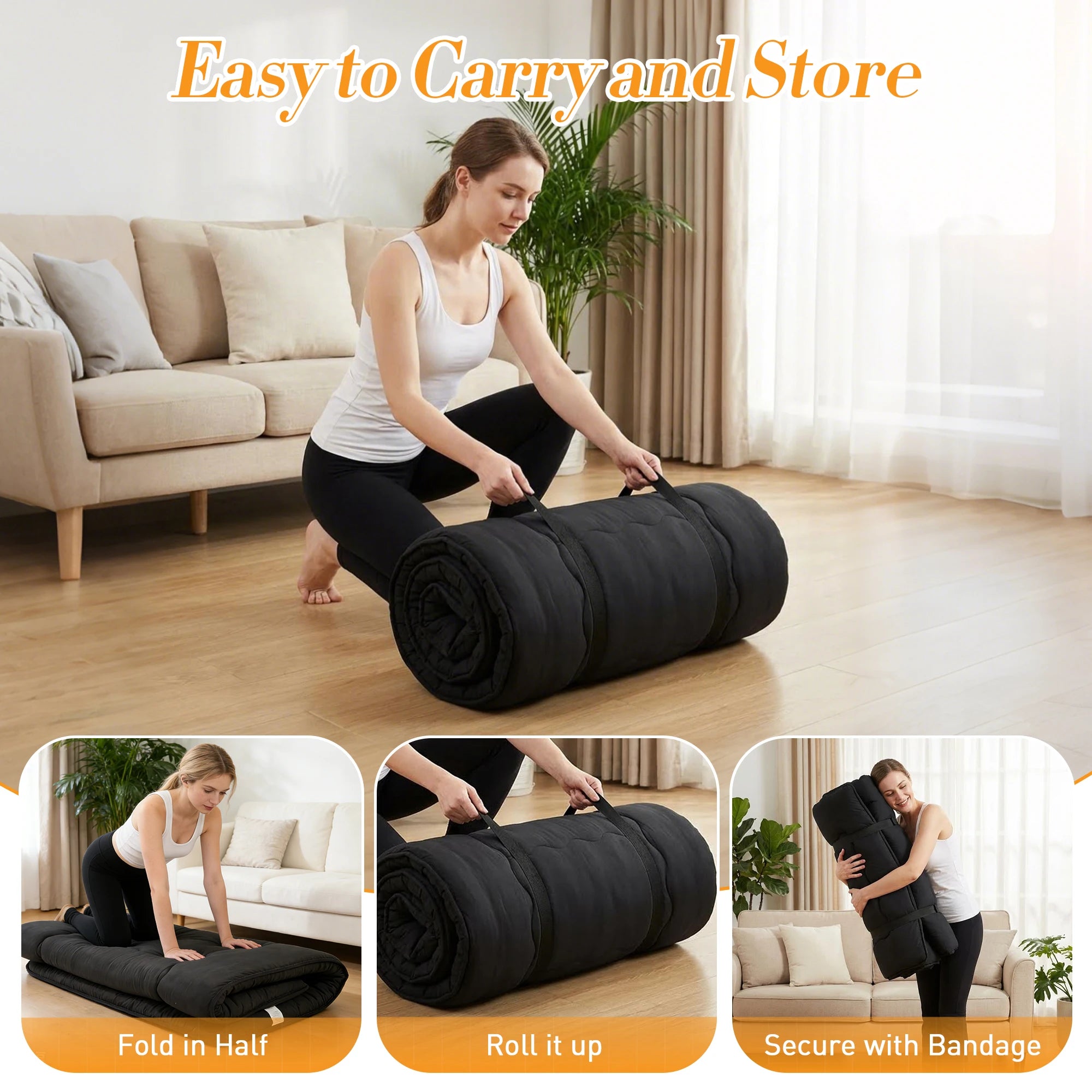 4 Inch Soft Floor Mattress
