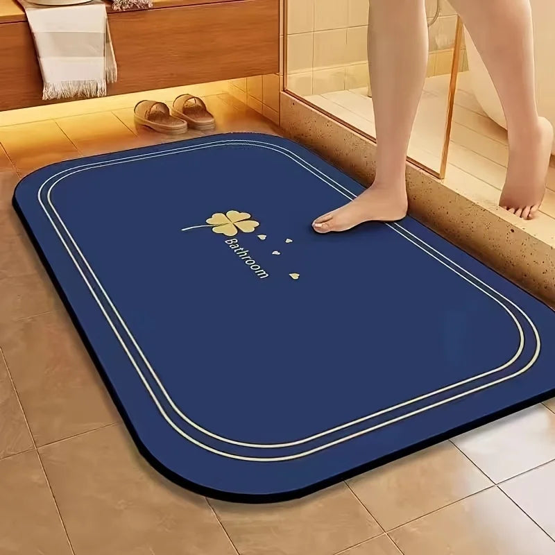 1pc Non-slip Floor Mat for Kitchen/Bath/Pet Feeding