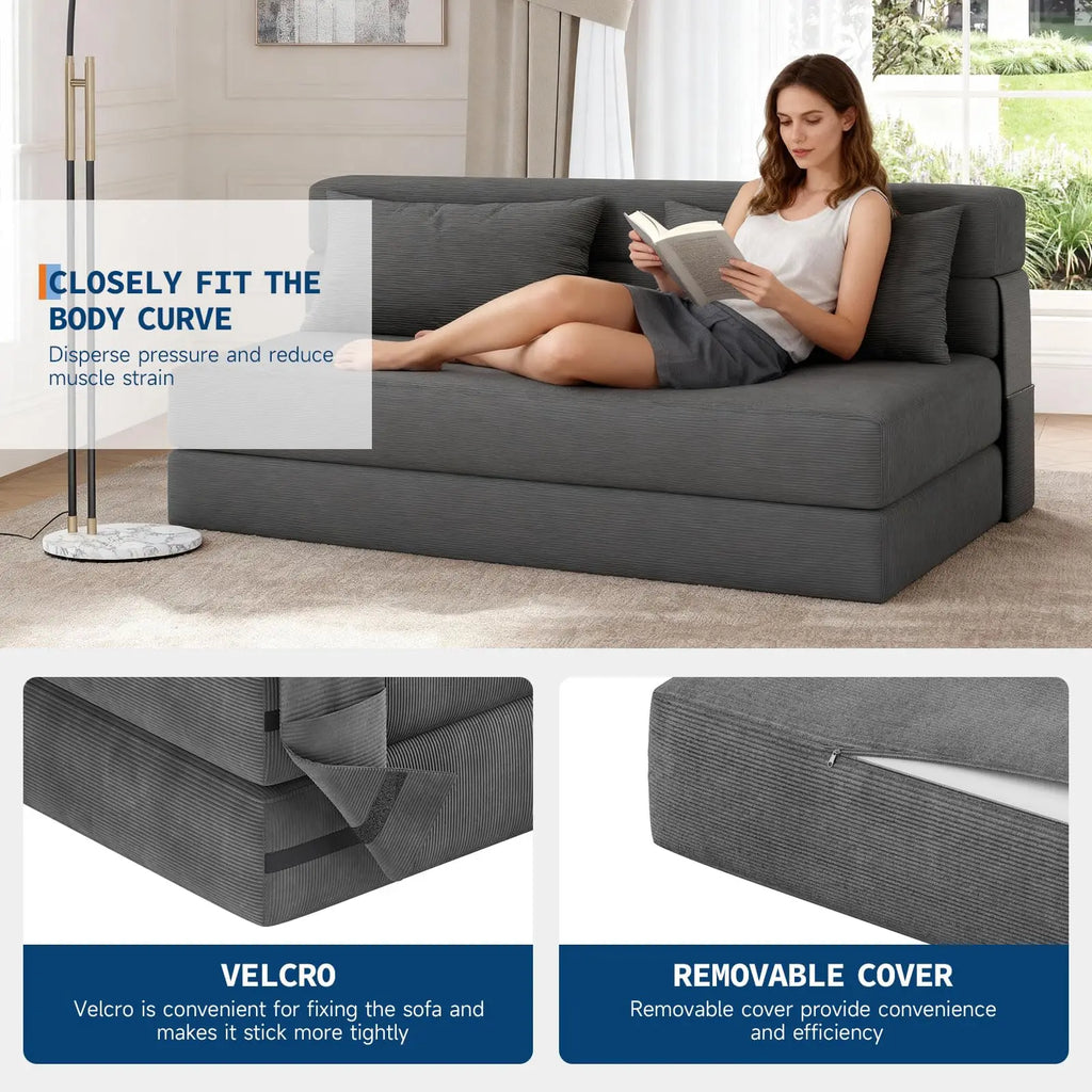 4-in-1 Folding Sofa Bed