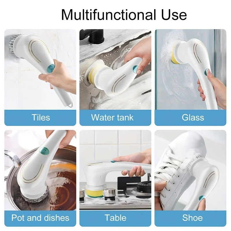 5-In-1 USB Electric Cleaning Brush
