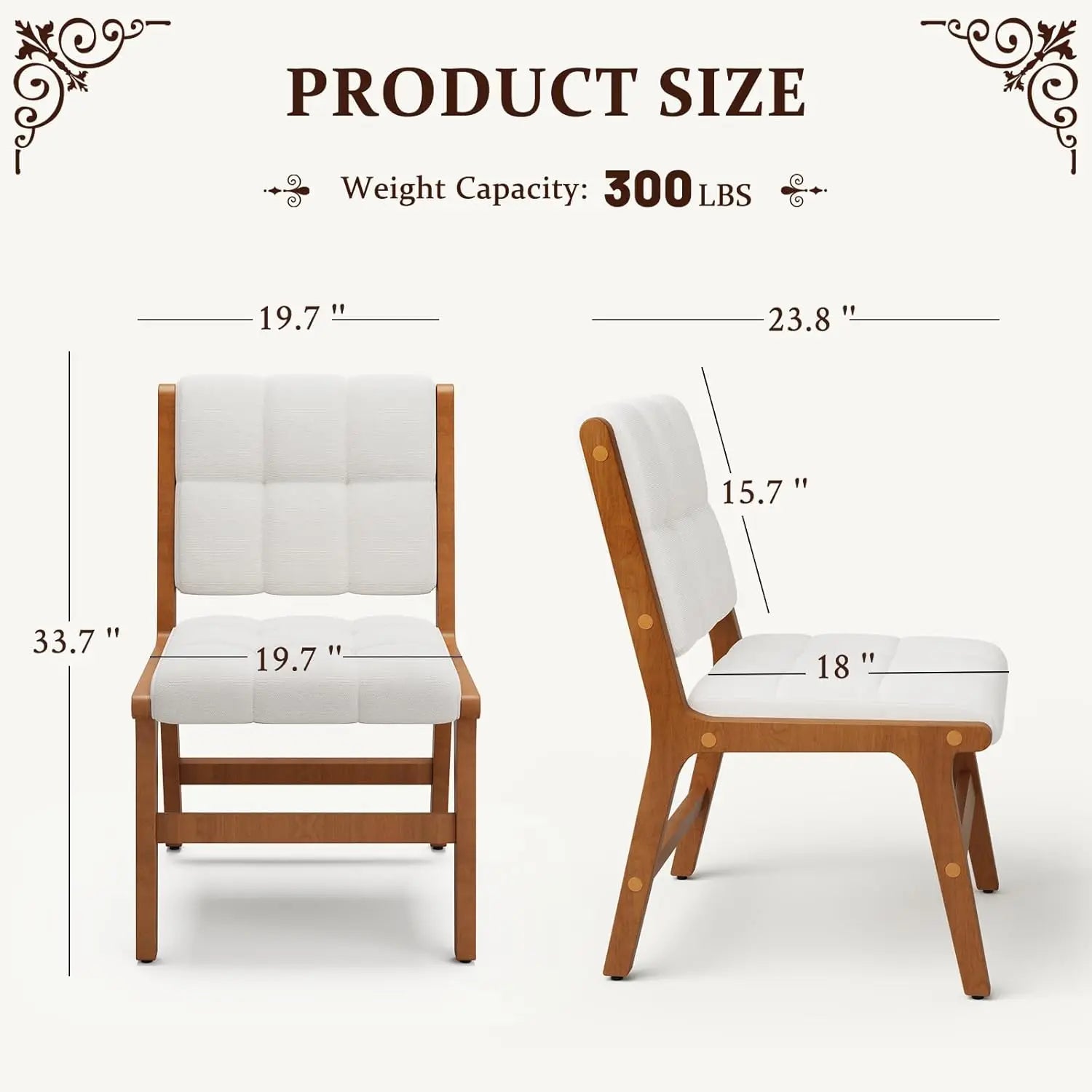 Oak Wooden Dining Chairs