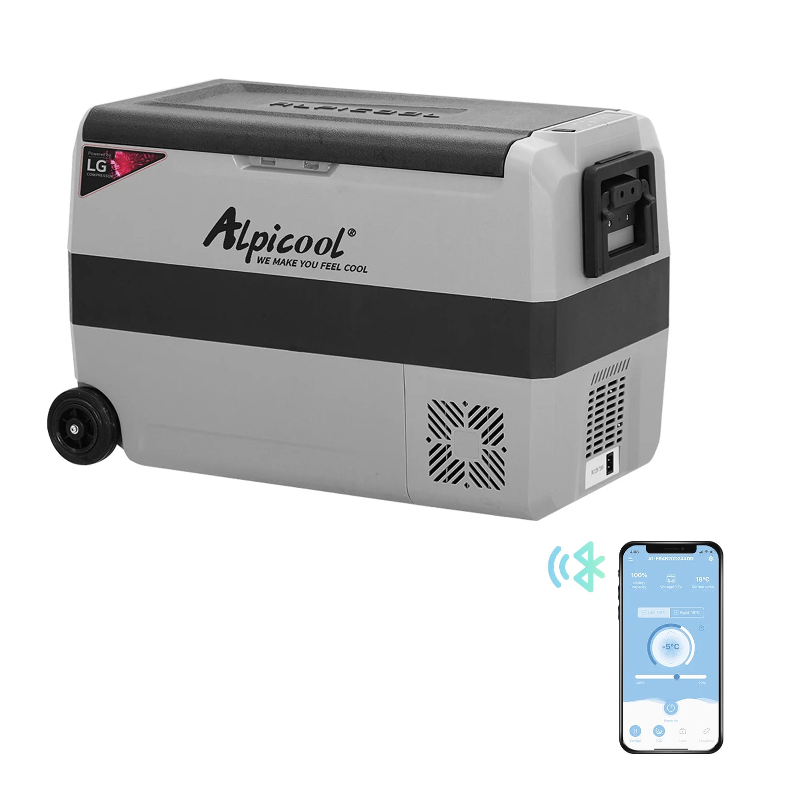 Dual Temperature Control 12 Volt Refrigerator