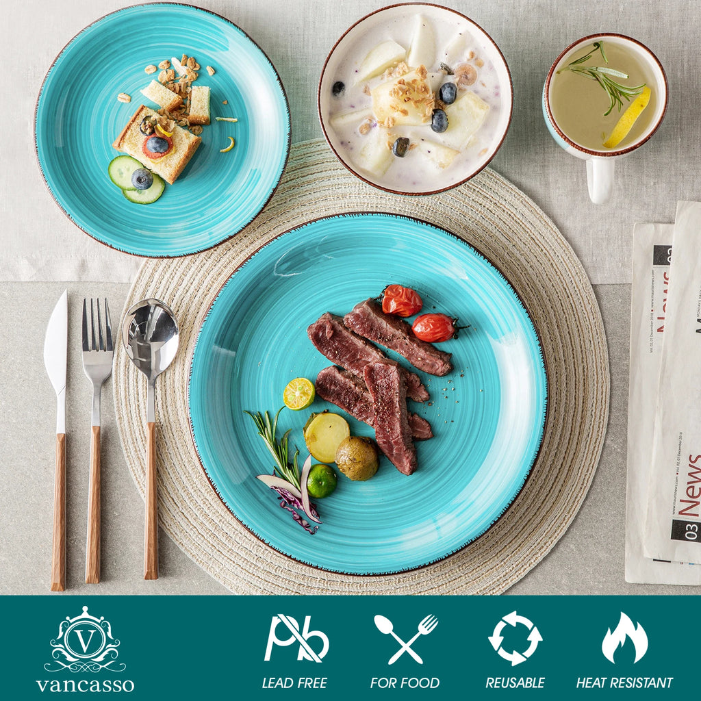 16/32Pc. Porcelain Dinnerware Set
