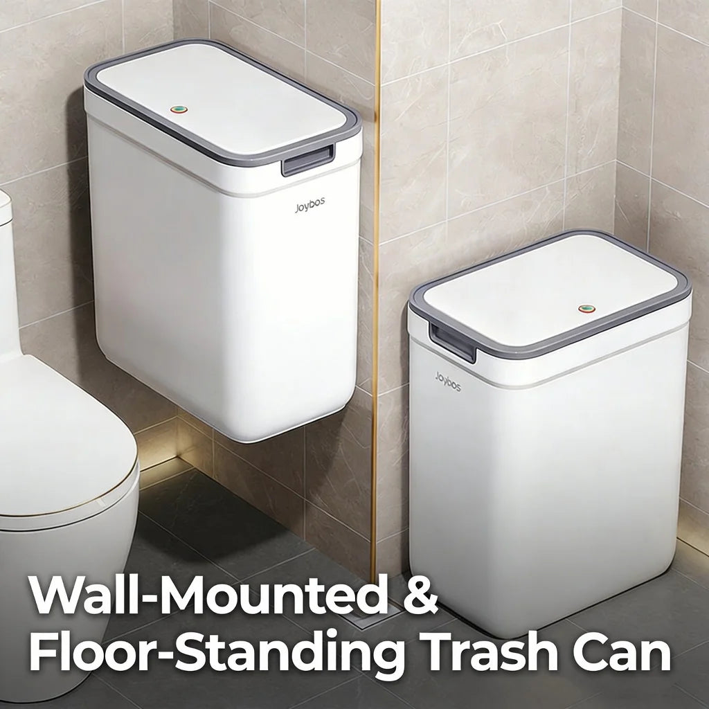 Wall Mount/Floor Standing Trash Can