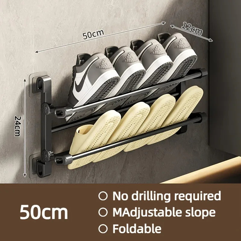 Over-the-Door Shoe Rack