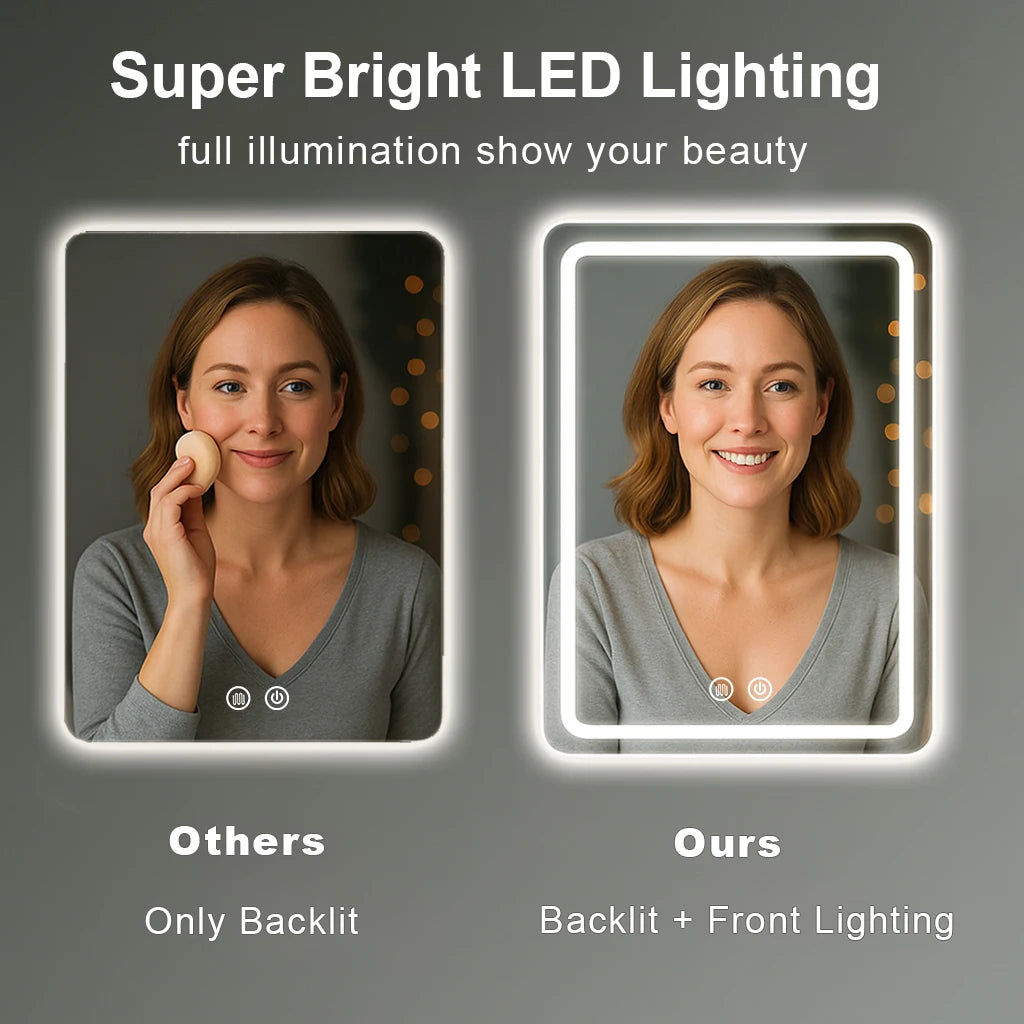 20x28 inch LED Bathroom Mirror with Backlit Lights